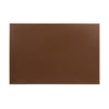 Hygiplas High Density Antibacterial Brown Chopping Board 455x305x12mm - F160  Hygiplas   