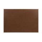Hygiplas High Density Antibacterial Brown Chopping Board 455x305x12mm - F160  Hygiplas   