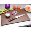 Hygiplas High Density Antibacterial Brown Chopping Board 455x305x12mm - F160  Hygiplas   