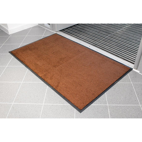 Coba Entraplush Mat Brown 90 x 150cm - F291-BR  Coba   