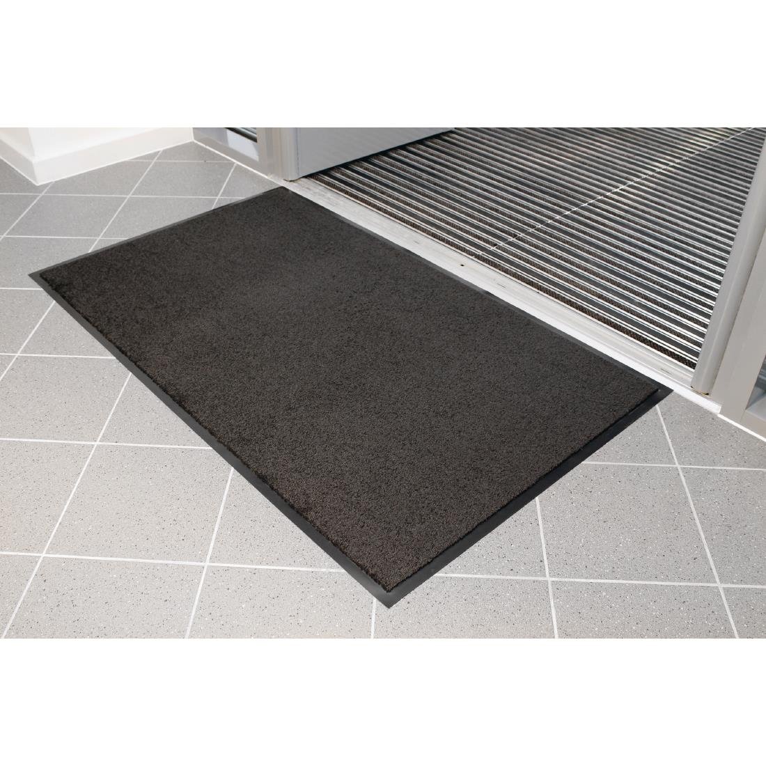 Coba Entraplush Mat Steel 90 x 150cm - F291-ST  Coba   