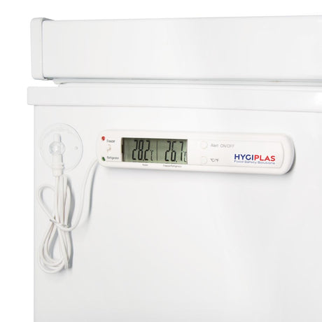 Hygiplas Fridge Freezer Thermometer With Alarm - F314  Hygiplas   