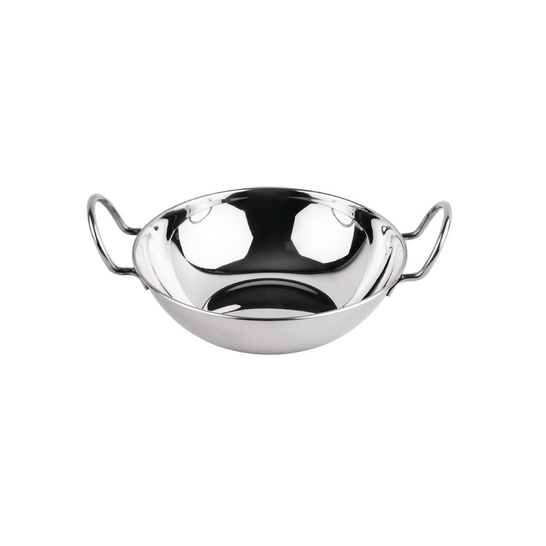 Olympia Flat Bottomed Balti Serving Dish Large 241mm - F471  Olympia   