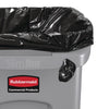 Rubbermaid Slim Jim Container With Venting Channels Grey 60Ltr - F603  Slim Jim   