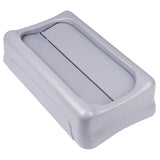 Rubbermaid General Purpose Swing Lid Grey - F604  Rubbermaid   