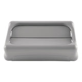 Rubbermaid General Purpose Swing Lid Grey - F604  Rubbermaid   