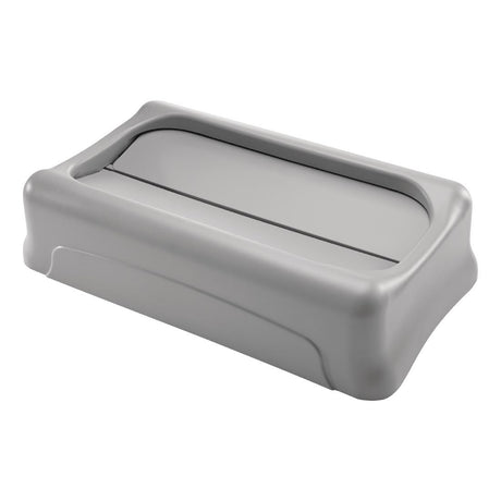 Rubbermaid General Purpose Swing Lid Grey - F604  Rubbermaid   
