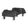 Rubbermaid Slim Jim Container Interlocking Dolly - F634  Slim Jim   
