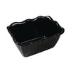 Dalebrook Small Black SAN Salad Crock - F678 Melamine and Polycarbonate Dalebrook   