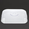 Stainless Steel Rectangular Tray with Cover - F762  APS   