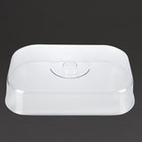Stainless Steel Rectangular Tray with Cover - F762  APS   
