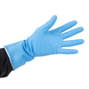 Jantex Latex Household Gloves Blue Medium - F953-M  Jantex   