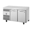 True Double Door 1/1 GN Counter Fridge TCR1/2-CL-SS-DL-DR - FA034  True   