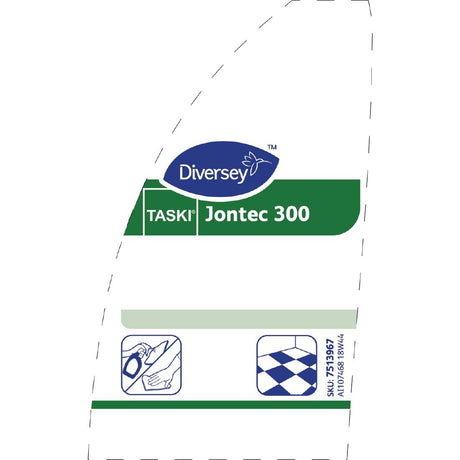 TASKI Jontec 300 Pur-Eco Floor Cleaner Refill Bottles 500ml (5 Pack) - FA139  Diversey   