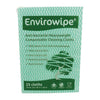 EcoTech Envirowipe Antibacterial Compostable Cleaning Cloths Green (25 Pack) - FA211  EcoTech   
