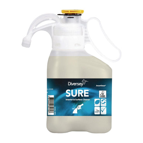 SURE SmartDose Interior and Surface Cleaner Concentrate 1.4Ltr - FA223  Diversey   