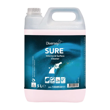 SURE Interior and Surface Cleaner Concentrate 5Ltr - CX830  Diversey   