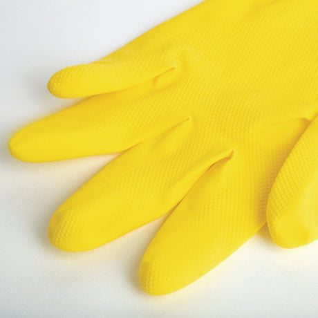 MAPA Vital 124 Liquid-Proof Light-Duty Janitorial Gloves Yellow Small - FA292-S  Mapa   