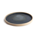 Olympia Canvas Flat Round Plate Blue Granite 250mm (Pack of 6) - FA301 Plates Olympia
