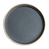 Olympia Canvas Flat Round Plate Blue Granite 250mm (Pack of 6) - FA301 Plates Olympia