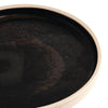 Olympia Canvas Flat Round Plate Delhi Black 180mm (Pack of 6) - FA314 Plates Olympia