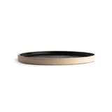 Olympia Canvas Flat Round Plate Delhi Black 250mm (Pack of 6) - FA315 Plates Olympia