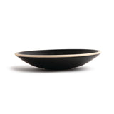 Olympia Canvas Shallow Tapered Bowl Delhi Black 200mm (Pack of 6) - FA319 Bowls Olympia