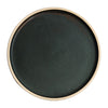 Olympia Canvas Flat Round Plate Green Verdigris 250mm (Pack of 6) - FA322 Plates Olympia