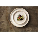 Olympia Canvas Flat Round Plate Murano White 180mm (Pack of 6) - FA328 Plates Olympia