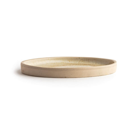 Olympia Canvas Flat Round Plate Wheat 180mm (Pack of 6) - FA335 Plates Olympia