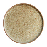 Olympia Canvas Flat Round Plate Wheat 250mm (Pack of 6) - FA336 Plates Olympia