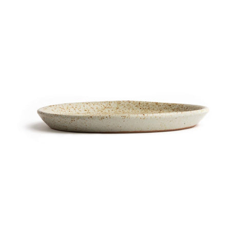 Olympia Canvas Small Rim Round Plate Wheat 180mm (Pack of 6) - FA337 Plates Olympia