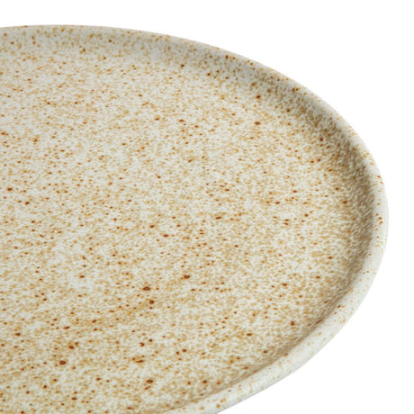 Olympia Canvas Small Rim Round Plate Wheat 265mm (Pack of 6) - FA338 Plates Olympia