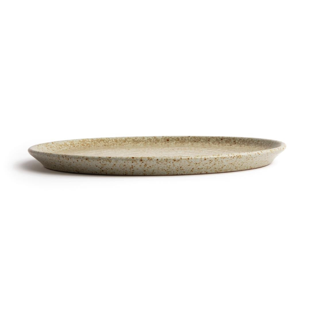 Olympia Canvas Small Rim Round Plate Wheat 265mm (Pack of 6) - FA338 Plates Olympia