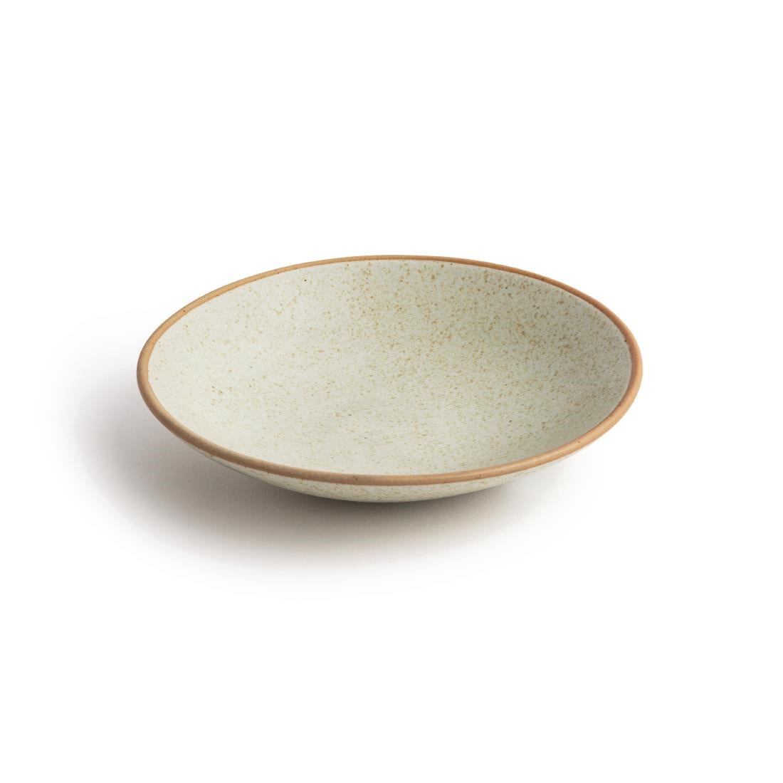 Olympia Canvas Shallow Tapered Bowl Wheat 200mm (Pack of 6) - FA340 Bowls Olympia