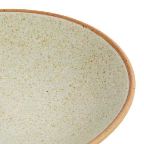 Olympia Canvas Shallow Tapered Bowl Wheat 200mm (Pack of 6) - FA340 Bowls Olympia
