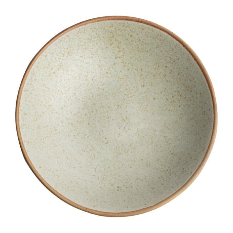Olympia Canvas Shallow Tapered Bowl Wheat 200mm (Pack of 6) - FA340 Bowls Olympia
