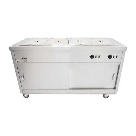 Parry Mobile Hot Cupboard with Bain Marie Top HOT15BM - FA354  Parry   