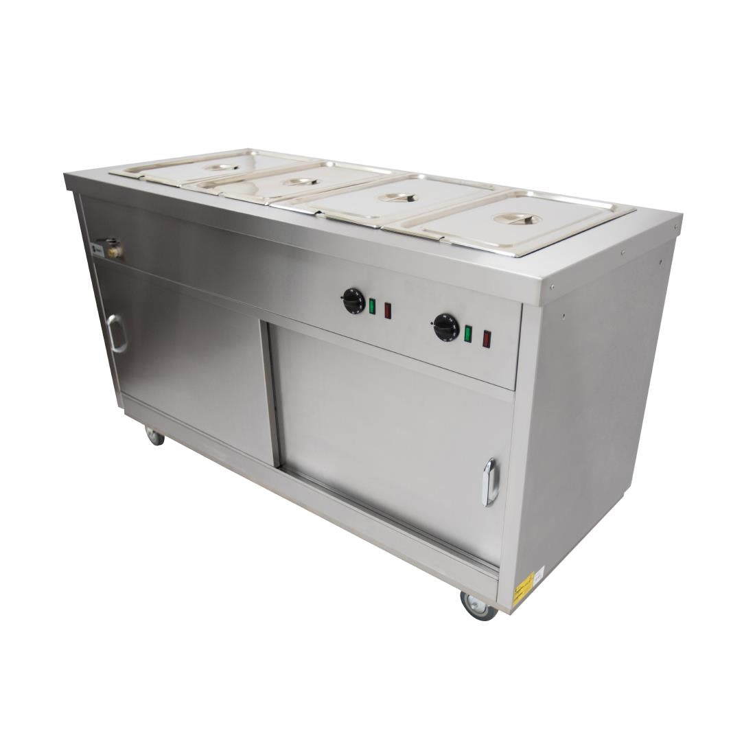 Parry Mobile Hot Cupboard with Bain Marie Top HOT15BM - FA354  Parry   