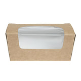 Colpac Compostable Kraft Cake Boxes with Window Small (Pack of 500) - FA360 Cake Boxes & Boards Colpac   
