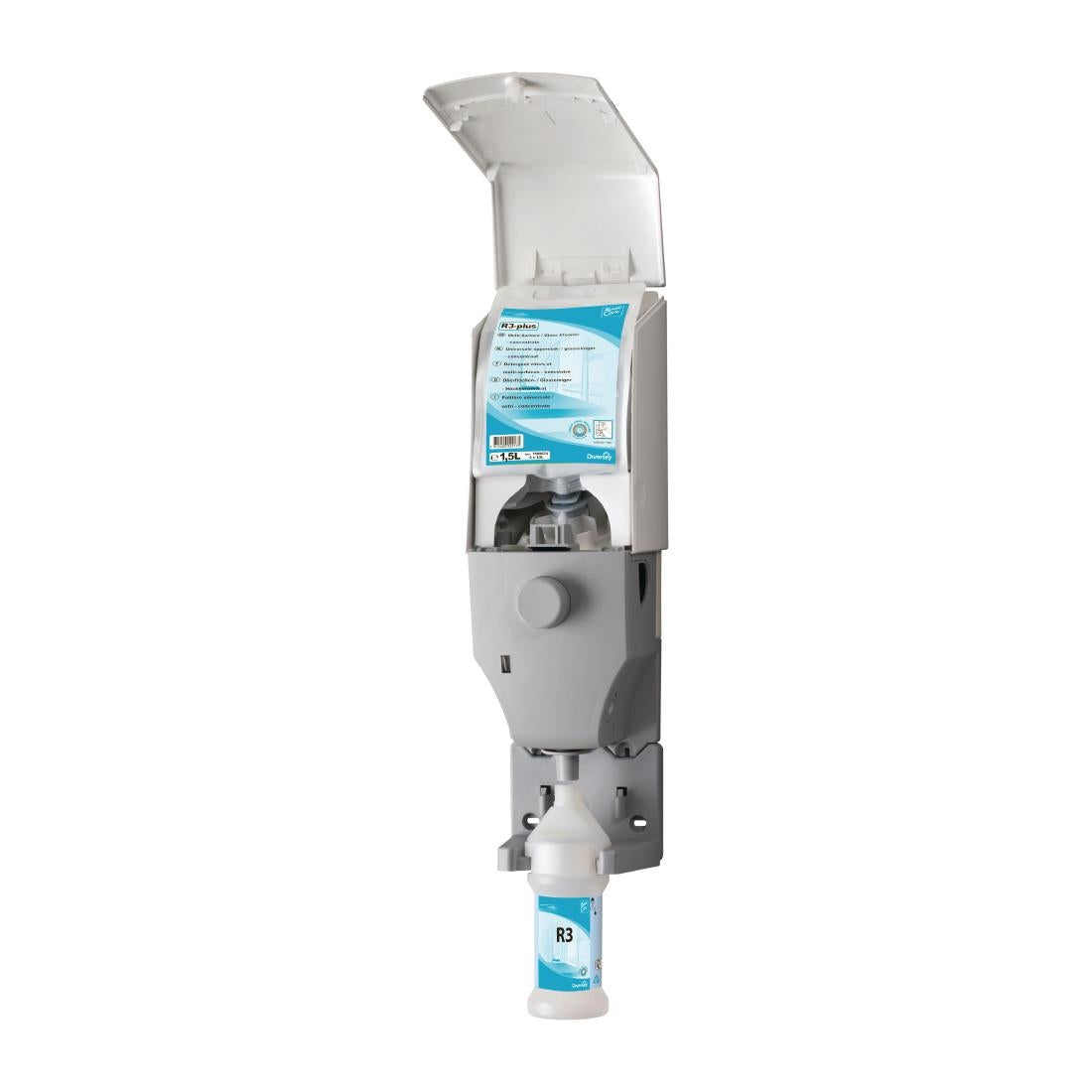 Room Care R3 Pur-Eco Glass and Multi-Surface Cleaner Refill Bottles 300ml (6 Pack) - FA407  Diversey   