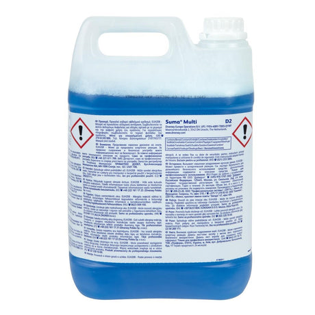 Suma D2 All-Purpose Cleaner Concentrate 5Ltr - CX845  Diversey   