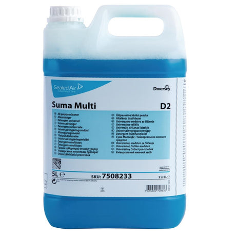 Suma D2 All-Purpose Cleaner Concentrate 5Ltr - CX845  Diversey   