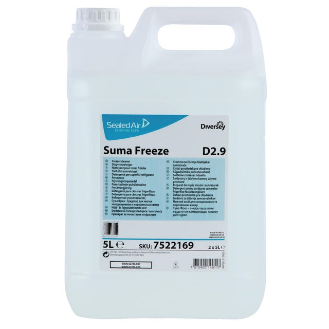 Suma D2.9 Freezer Cleaner Ready To Use 5Ltr - CX846  Diversey   