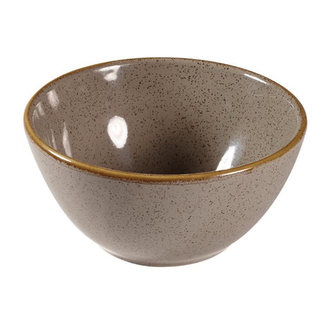 Churchill Stonecast Snack Bowls Grey 14oz 130mm (Pack of 12) - FA580 Bowls Churchill