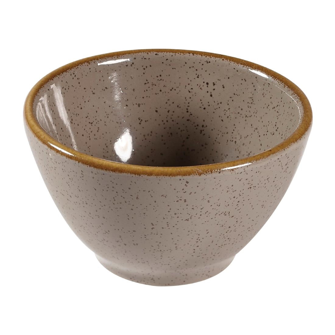 Churchill Stonecast Dip Pots Grey 4oz 85mm (Pack of 24) - FA585 Churchill Super Vitrified Churchill   