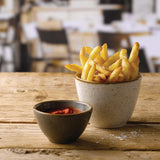 Churchill Stonecast Dip Pots Grey 4oz 85mm (Pack of 24) - FA585 Churchill Super Vitrified Churchill   