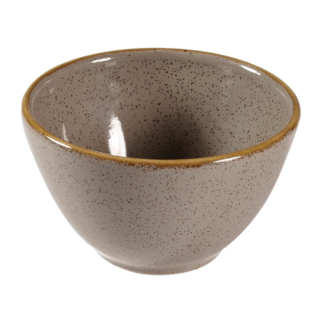 Churchill Stonecast Deep Bowls Grey 8.4oz 102mm (Pack of 12) - FA586 Bowls Churchill