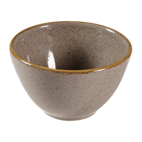 Churchill Stonecast Deep Bowls Grey 8.4oz 102mm (Pack of 12) - FA586 Bowls Churchill