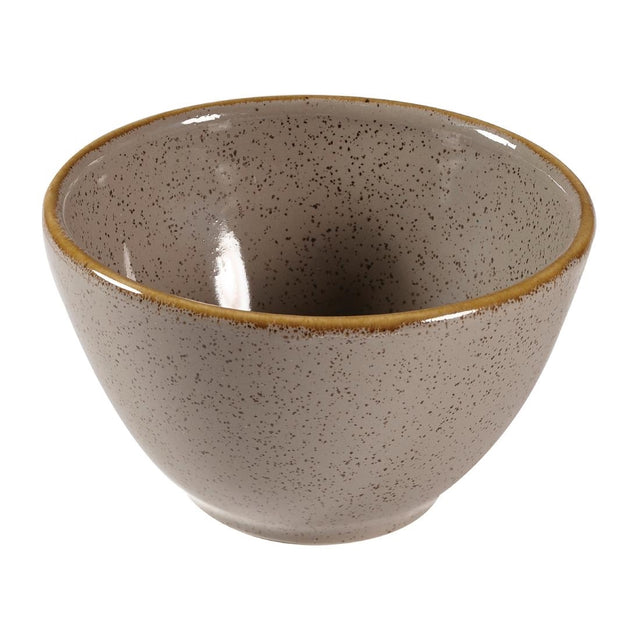 Churchill Stonecast Deep Bowls Grey 8.4oz 102mm (Pack of 12) - FA586 Bowls Churchill